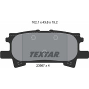 Bremsbelagsatz Toyota T. Lexus Rx300 03 | 2396701