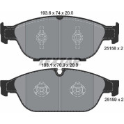 Bremsbelagsatz Audi S. A6 09-/A8 09- Scheibe 356Mm | 2515802