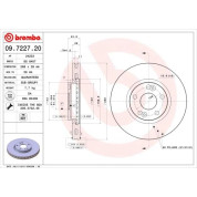 72 481 032 Bremsscheibe VA | RENAULT Espace 98 | 09.7227.20