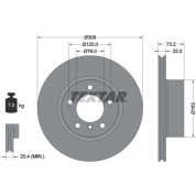 Bremsscheibe Bmw S. 1/3/4 1.6-2.0 10 | 92238505