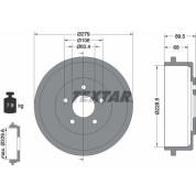 Bremstrommel. Ford T. Transit Con | 94024400