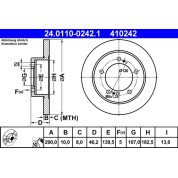 Bremsscheibe | 24.0110-0242.1