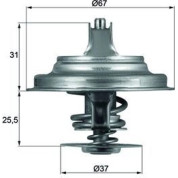 Thermostateinsatz mit Dichtung | AUDI 1.9-2.3i -95 /2.5TDI 01 | TX 25 87D