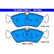 Bremsbelagsatz Db T. Sprinter 208-312 95 | 13.0460-7084.2