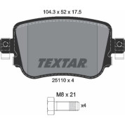 Bremsbelagsatz Skoda T. Octavia 12-/A1/Leon 12 | 2511001