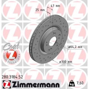 Bremsscheibe VA Sport | HONDA Civic Type R 05 | 280.3184.52