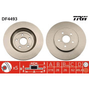 Bremsscheibe Lexus P.Rx 04 | DF4493