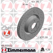 Bremsscheibe VA Sport | AUDI A6 12-18 | 100.3359.52