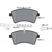 Bremsbelagsatz Renault P. Kangoo 08- Mit Sensor | 2469306