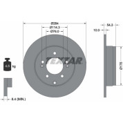 Bremsscheibe Hyundai T. Sonata 05-/Grandeur 11-/Ix35 13-/Kia Optima 10 | 92166600