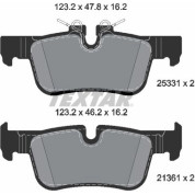 Bremsbelagsatz Bmw T. 2/I3/X1 13 | 2533101