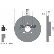 Bremsscheibe Fiat P. Bravo/A/Marea/Doblo -05/Punto 99- 257Mm | 92068503