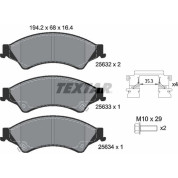 Bremsbelagsatz Ford P. Ranger 11 | 2563201