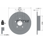 Bremsscheibe Suzuki T.Sx4 06 | 92222300