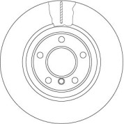 Bremsscheibe Bmw S. 5 10 | DF6616S