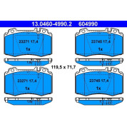 Bremsbelagsatz Db P. W163/W220 280-600 | 13.0460-4990.2