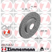 85 481 074 Sport Bremsscheibe VA Sport | NISSAN Juke 10 | 200.2526.52