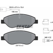 Bremsbelagsatz Fiat P. Bravo/Mito 10- 2 Sensoren | 2371104