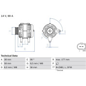 Lichtmaschine | SEAT,SKODA,VW | 0 986 049 101