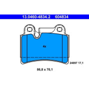 Bremsbelagsatz Vw T. Touareg 3.2-6.0 02-10 | 13.0460-4834.2