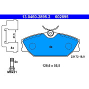 Bremsbelagsatz Renault P. Laguna/Megane/Scenic 95-03 | 13.0460-2895.2