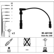 RC-AD1102 NGK | Zündkabelsatz | VW Passat 97-00 | 2348