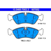 Bremsbelagsatz Opel P. Astra/Vectra 88-03 | 13.0460-7052.2