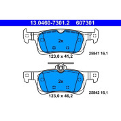 Bremsbelagsatz Peugeot T. 308 1.2-2.0 13 | 13.0460-7301.2