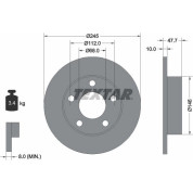 Bremsscheibe Vw T. A4/Passat | 92088503