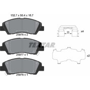 Bremsbelagsatz Hyundai P. I10 1,0-1,2 13 | 2597601