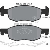 Bremsbelagsatz Opel P. Corsa 1.0-1.4 14 | 2214301