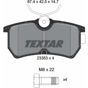 Bremsbelagsatz Ford T. Focus 98 | 2335301