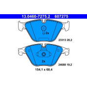 Bremsbelagsatz Bmw S. 5 09 | 13.0460-7275.2