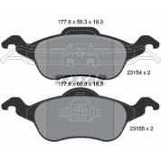 Bremsbelagsatz Ford P. Focus 98 | 2315402