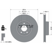 Bremsscheibe Vw P. A6 2.0-3.0 Tdi 04-11 | 92132205