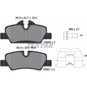 Bremsbelagsatz Mini T. Cooper/One 1,5-2,0 13 | 2598001