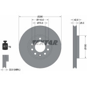 Bremsscheibe Opel P. Astra G | 92091903