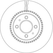 Bremsscheibe Kia P. Rio 1.2-1.25 11 | DF6904