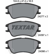 Bremsbelagsatz Hyundai P. Atos 01 | 2427701