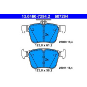 Bremsbelagsatz Vw T. Golf/Passat/Tiguan/Touran 1.0-2.0 12 | 13.0460-7294.2