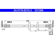 Bremsschlauch | 24.5170-0315.3