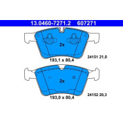 Bremsbelagsatz Db P. X164 Gl 4-Matic 06-12 | 13.0460-7271.2