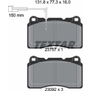 Bremsbelagsatz Alfa S. 159 08- 1 Sensor | 2375701