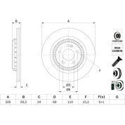 Bremsscheibe | MERCEDES S-Klasse 13 | 0 986 479 H39