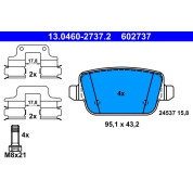 Bremsbelagsatz Volvo T. S80/V70/Xc70 06 | 13.0460-2737.2