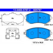 Bremsbelagsatz Subaru P. Forester/Party/Legacy/Outback 02 | 13.0460-5787.2