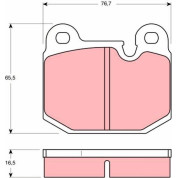 Bremsbelagsatz Bmw P. E30 82-84 | GDB654