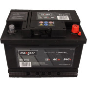 Maxgear Autobatterie 12V 60Ah/540A L- 242X175X175 L/Breite/Höhe | 560409054 D722