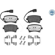 Bremsbelagsatz Vw T. T5 03- 1.9-3.2 Mit 2 Sensoren | 025 233 2617-1/PD