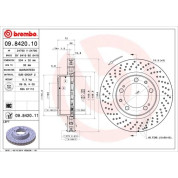 13 481 016 Bremsscheibe VA li | PORSCHE 911 Carrera 93 | 09.8420.11